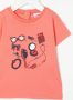 Emporio Ar i Kids T-shirt met grafische print Roze - Thumbnail 3