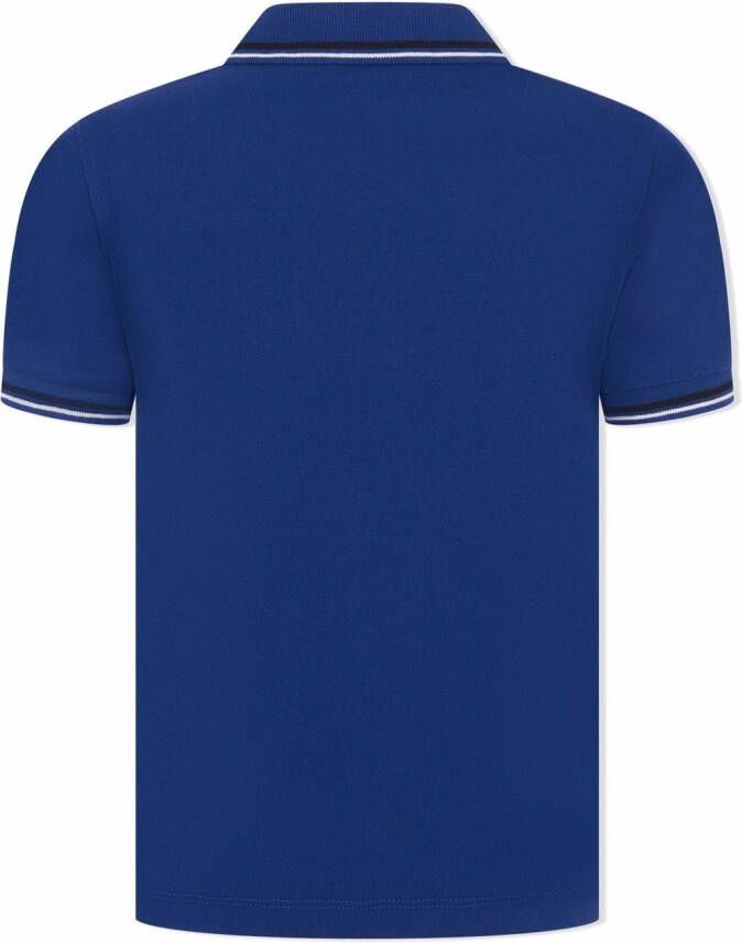 Emporio Armani Kids T-shirt met logoprint Blauw