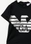 Emporio Ar i Kids T-shirt met logoprint Blauw - Thumbnail 3