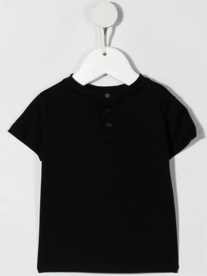 Emporio Armani Kids T-shirt met logoprint Blauw