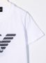 Emporio Ar i Kids T-shirt met logoprint Wit - Thumbnail 3