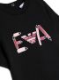 Emporio Ar i Kids T-shirt met logoprint Zwart - Thumbnail 3