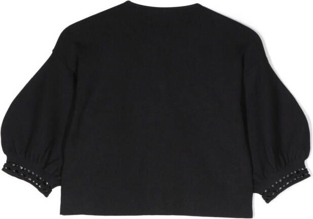 Emporio Armani Kids Top met uitgesneden detail Blauw