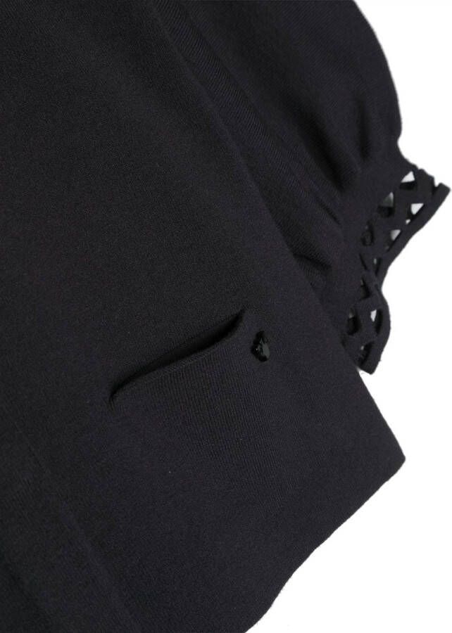 Emporio Armani Kids Top met uitgesneden detail Blauw