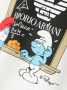Emporio Ar i Kids x Smurfs T-shirt met logoprint Wit - Thumbnail 3