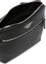 Emporio Armani Leren messengertas Zwart - Thumbnail 5