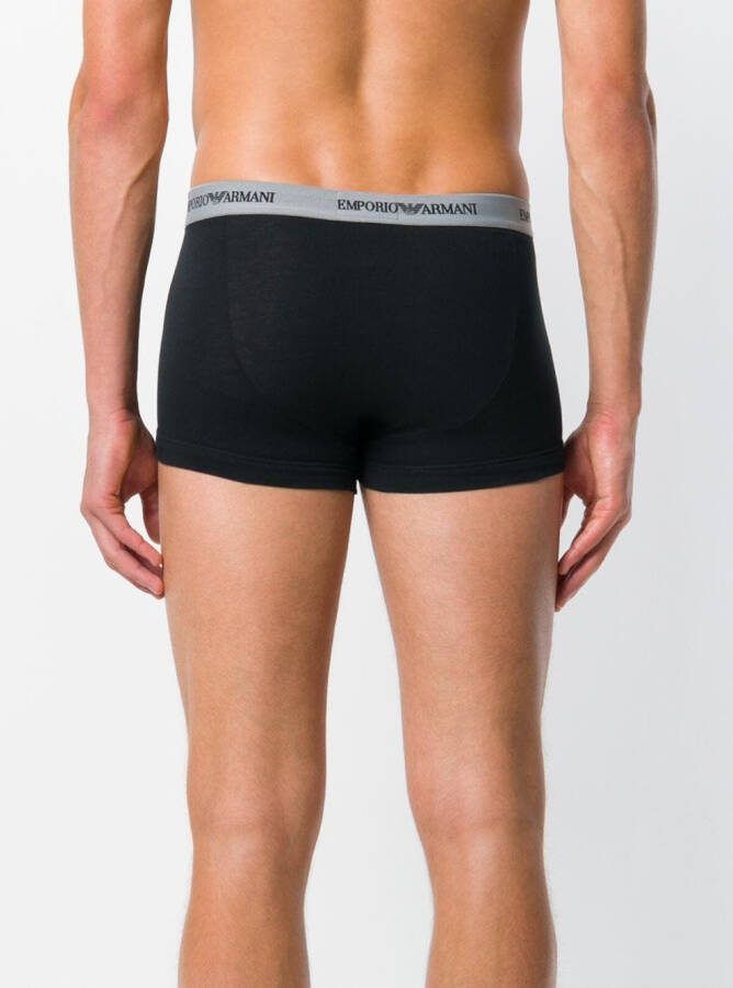 Emporio Armani logo band boxers Zwart
