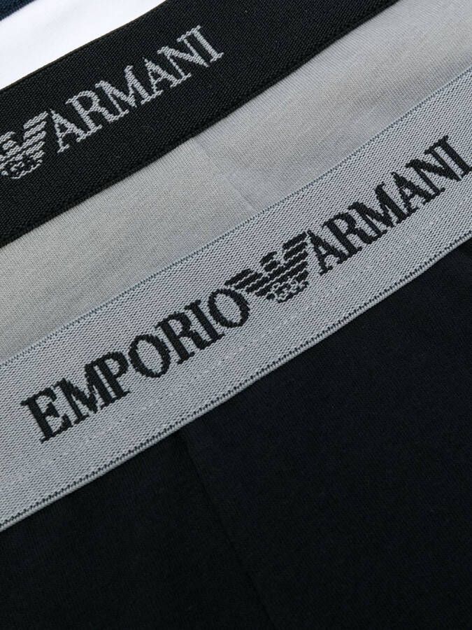 Emporio Armani logo band boxers Zwart