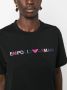 Emporio Armani T-shirt met geborduurd logo Zwart - Thumbnail 5