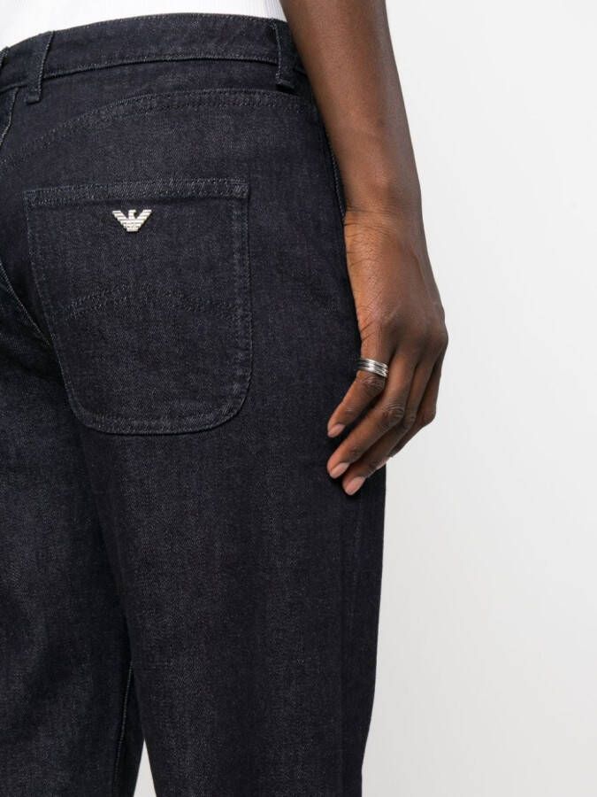 Emporio Armani Jeans met toelopende pijpen Blauw