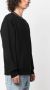 Emporio Armani Intarsia sweater Zwart - Thumbnail 3