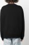 Emporio Armani Intarsia sweater Zwart - Thumbnail 4