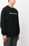 Emporio Armani Trui met logoprint Zwart - Thumbnail 3