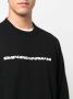 Emporio Armani Trui met logoprint Zwart - Thumbnail 5