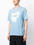 Emporio Armani T-shirt met logoprint Blauw - Thumbnail 3