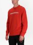 Emporio Armani Sweater met logoprint Rood - Thumbnail 3
