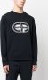 Emporio Armani Sweater met logoprint Blauw - Thumbnail 3