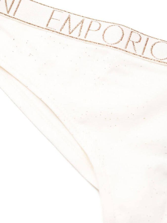 Emporio Armani Ondergoed set met logoband Beige