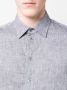 Emporio Armani Linnen overhemd Grijs - Thumbnail 5