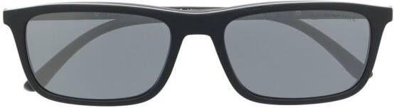 Emporio Armani Bril met rechthoekig montuur Zwart