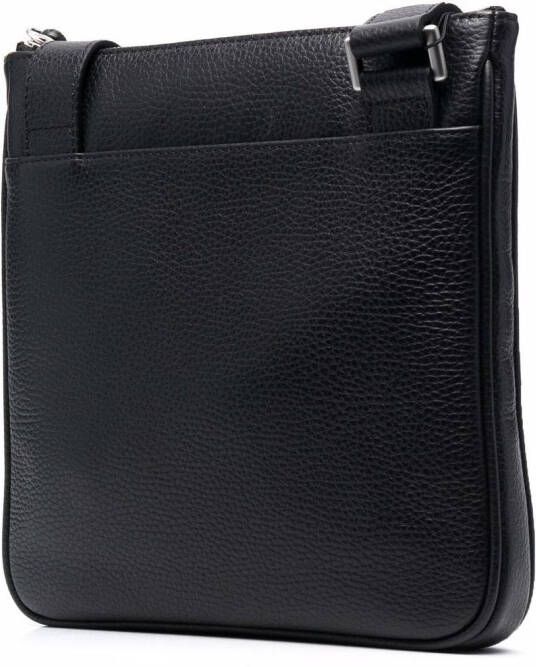 Emporio Armani Messengertas met logo-reliëf Zwart