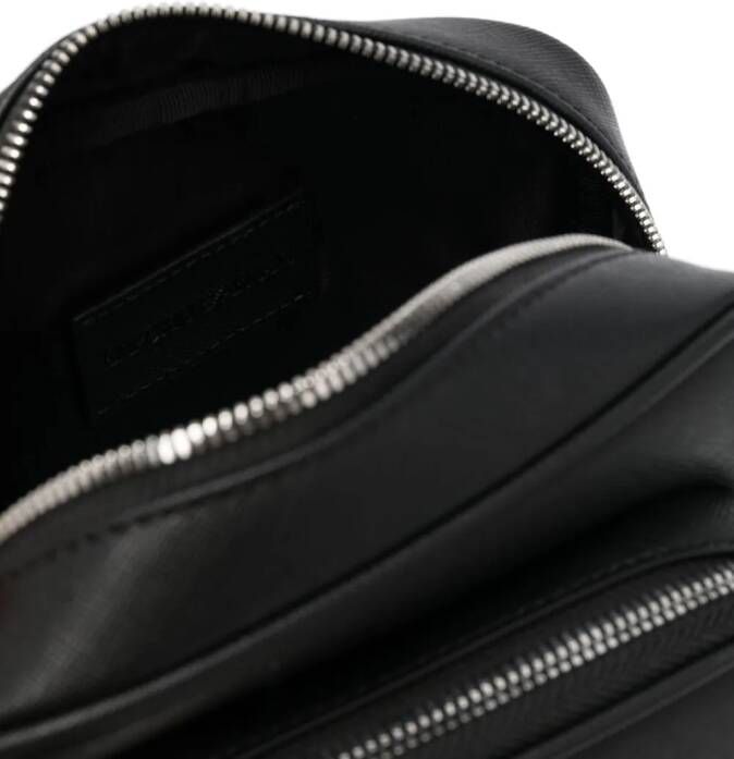 Emporio Armani Messengertas met logoplakkaat Zwart