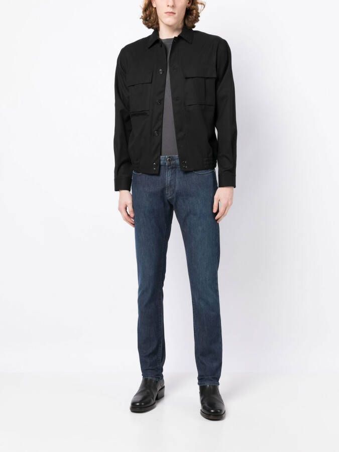 Emporio Armani J06 slim-fit jeans Blauw