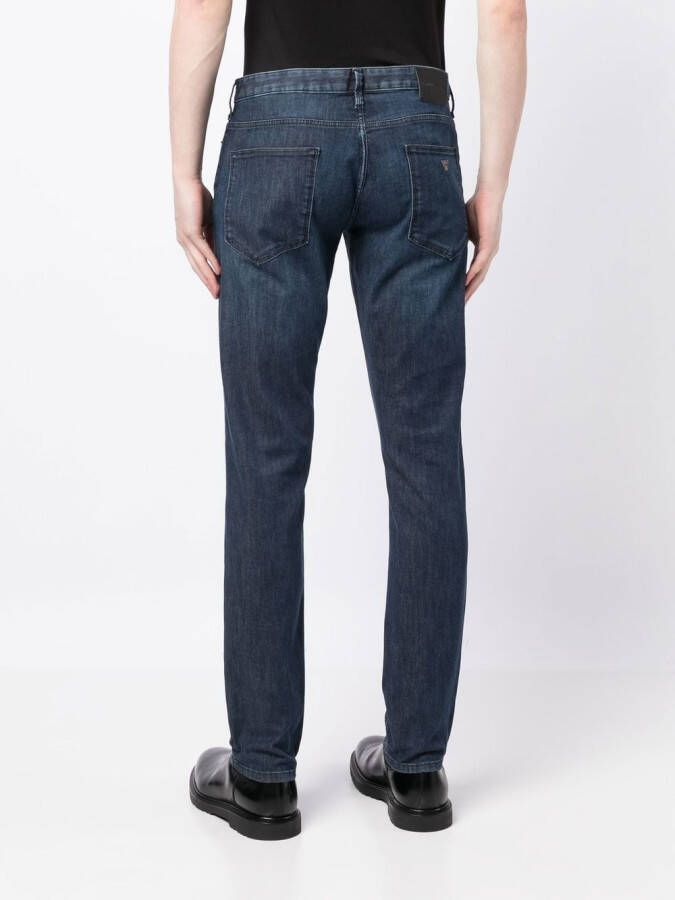 Emporio Armani J06 slim-fit jeans Blauw
