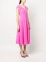 Emporio Armani Midi-jurk met uitgesneden rug Roze - Thumbnail 4