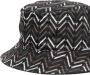 Emporio Armani Vissershoed met monogramprint Zwart - Thumbnail 2