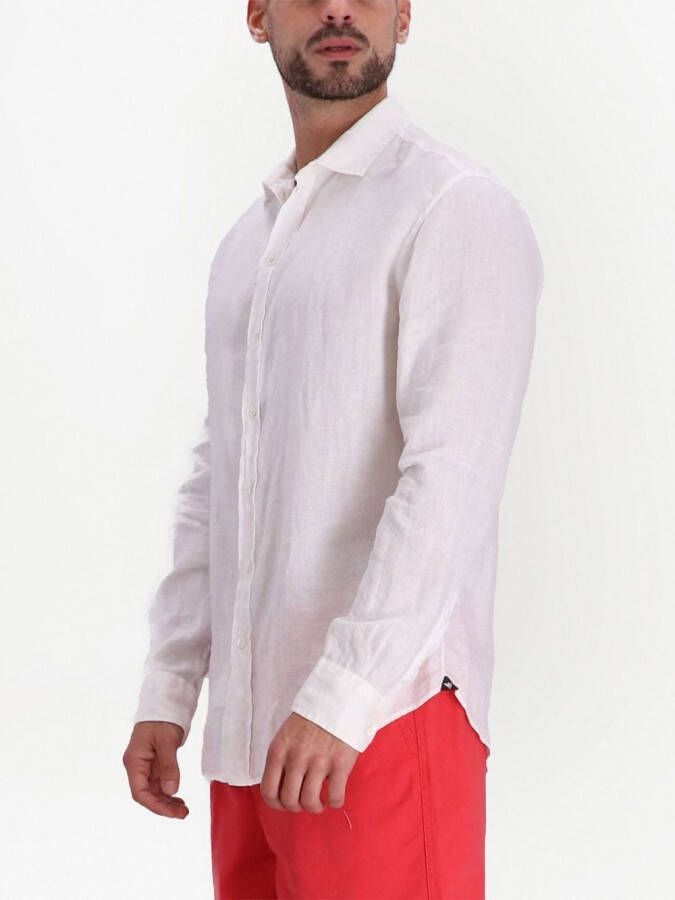 Emporio Armani Overhemd met contrasterende afwerking Wit