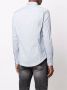 Emporio Armani Overhemd met geborduurd logo Blauw - Thumbnail 4