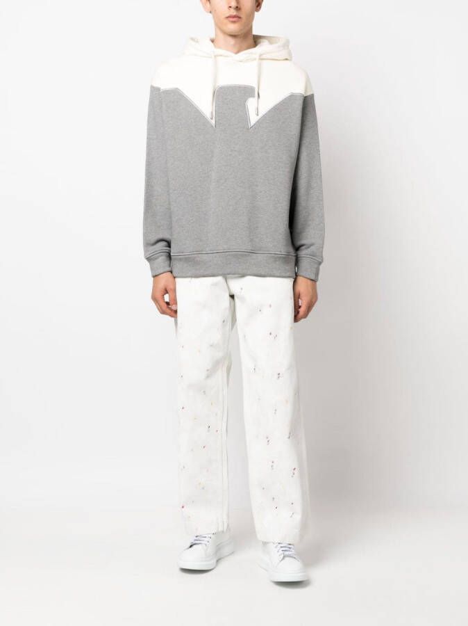 Emporio Armani Jeans met verfspetters Wit
