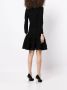 Emporio Armani Midi-jurk met geperforeerd detail Zwart - Thumbnail 4