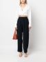 Emporio Armani Broek met geplooid detail Blauw - Thumbnail 2