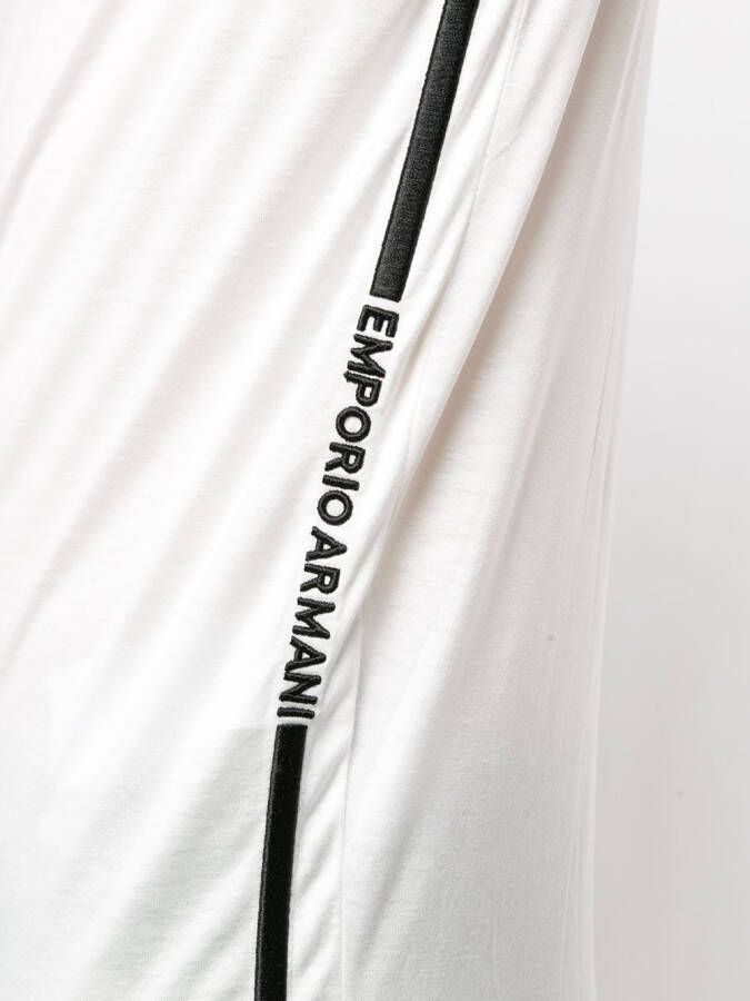 Emporio Armani Poloshirt met logoprint Wit