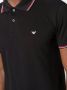 Emporio Armani Poloshirt met logoprint Zwart - Thumbnail 5
