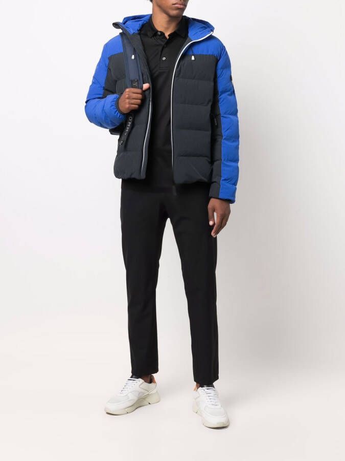 Emporio Armani Polotop met logoprint Zwart