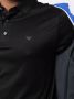 Emporio Armani Polotop met logoprint Zwart - Thumbnail 5