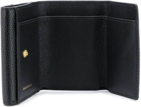Emporio Armani Portemonnee met logoprint Zwart