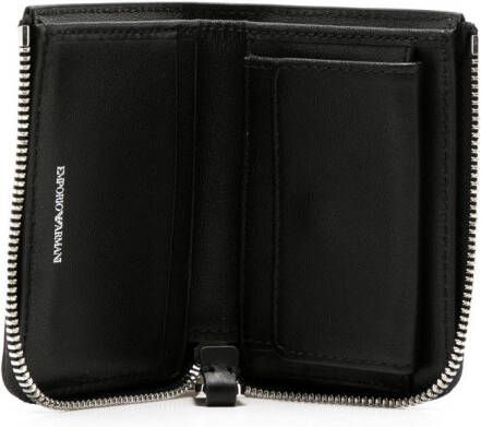 Emporio Armani Portemonnee met rits Zwart
