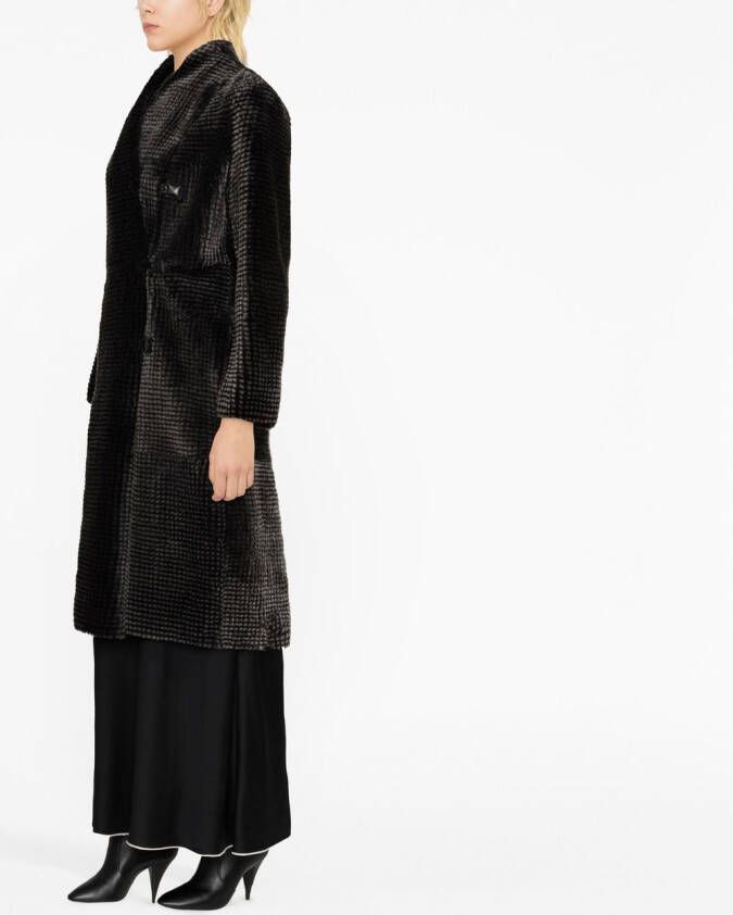 Emporio Armani Omkeerbare jas Zwart
