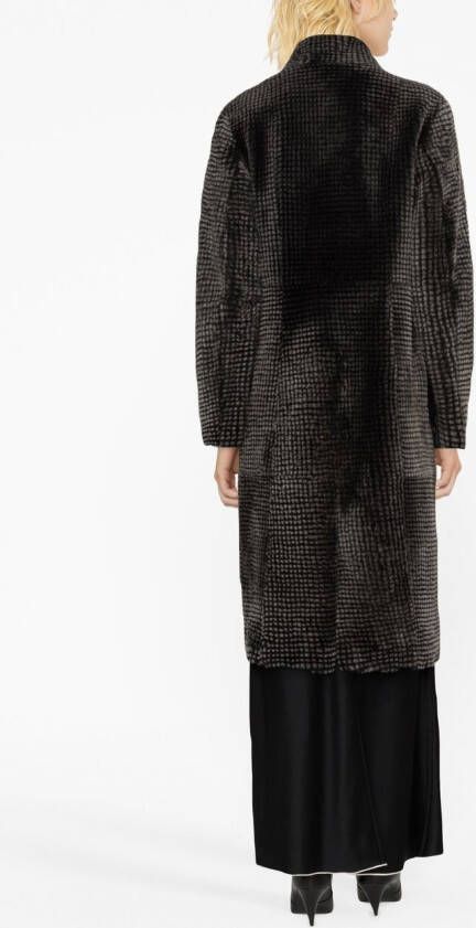 Emporio Armani Omkeerbare jas Zwart