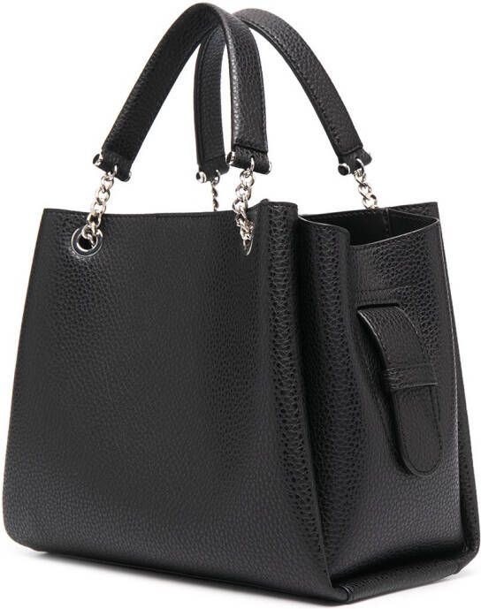 Emporio Armani Shopper met kettingband Zwart