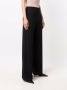 Emporio Armani High waist broek met wijde pijpen Zwart - Thumbnail 3