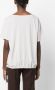 Emporio Armani T-shirt met strikdetail Grijs - Thumbnail 4