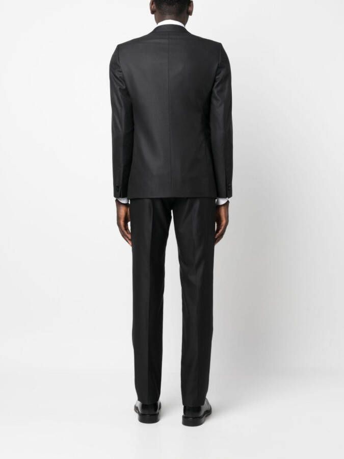 Emporio Armani Smoking met enkele rij knopen Zwart