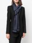 Emporio Armani Sjaal met logoprint Blauw - Thumbnail 2