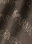 Emporio Armani Sjaal met monogram patroon Bruin - Thumbnail 3