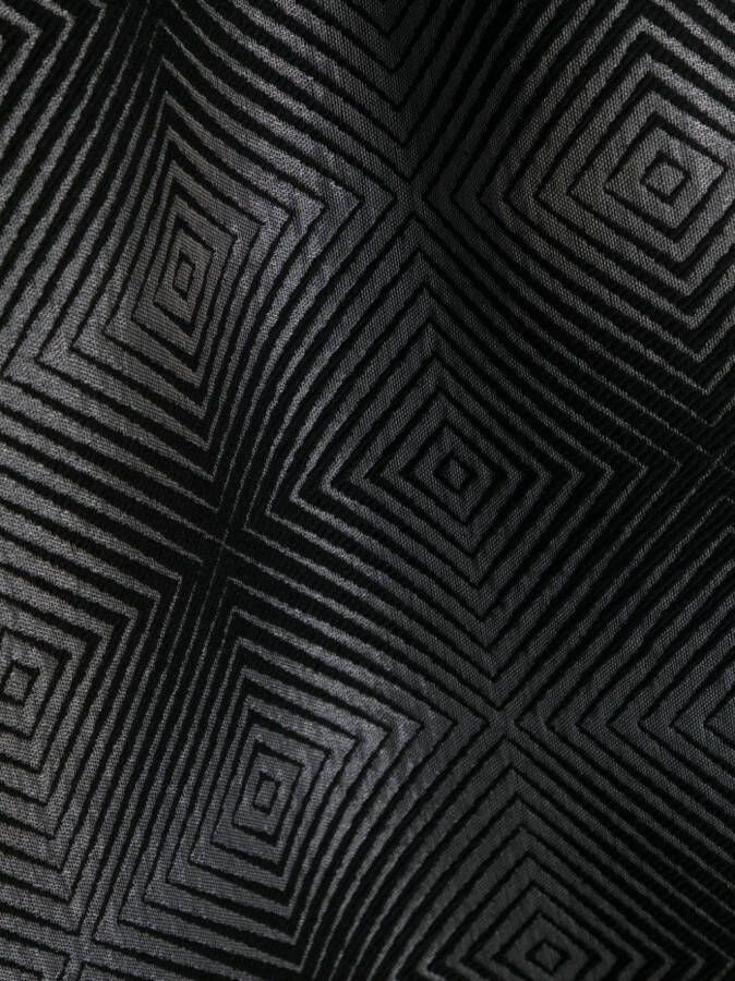 Emporio Armani Sjaal met print Zwart